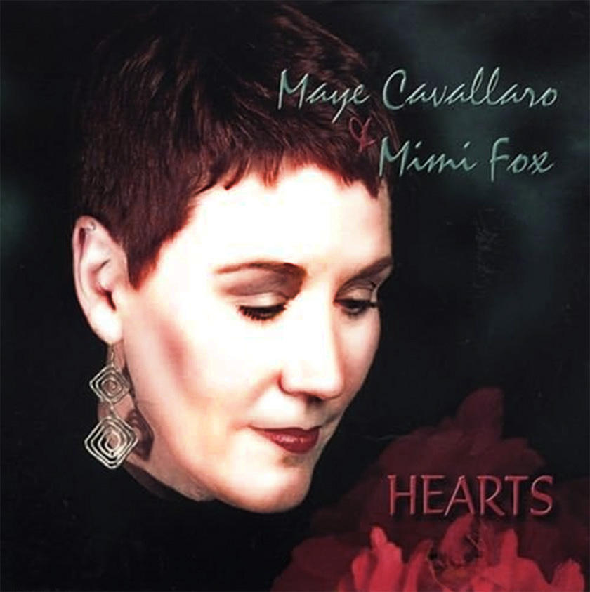 Hearts album cover — Maye Cavallaro